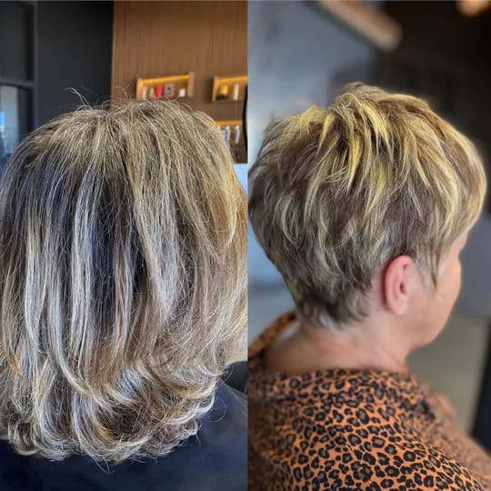 Short Haircuts for Women Over 60