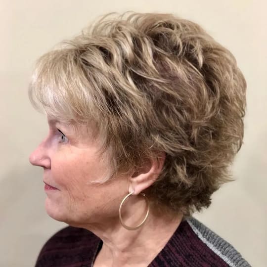 Short Haircuts for Women Over 60