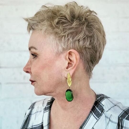 Short Haircuts for Women Over 60