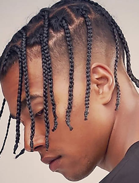 Box Braid Hairstyles for Men