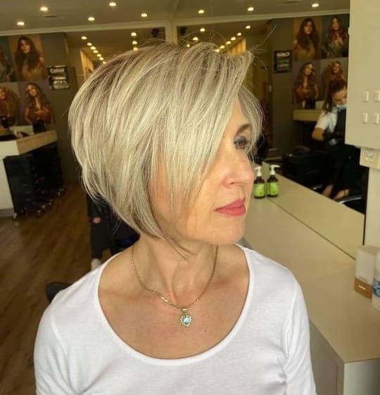 Short Haircuts for Women Over 60