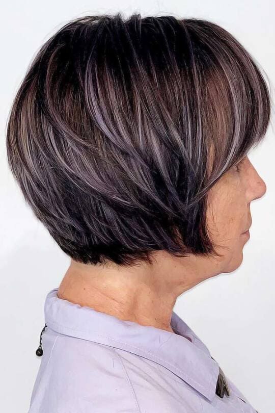 Short Haircuts for Women Over 60