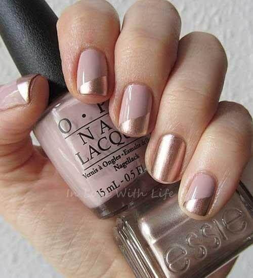short natural nail designs