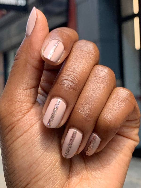 short natural nail designs
