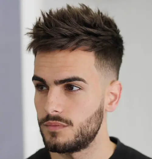 Messy Spikes with Low Fade