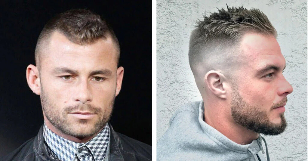 Short Haircuts for Men with Receding Hairline