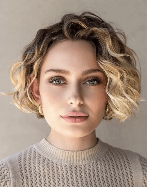 short wavy Hair