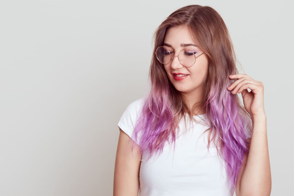 ombre hair color