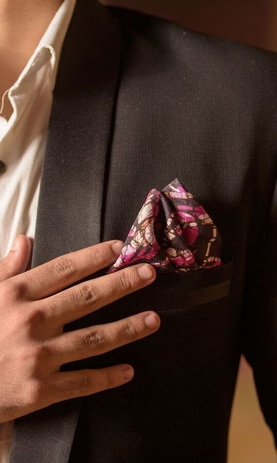 Bandana as a pocket square