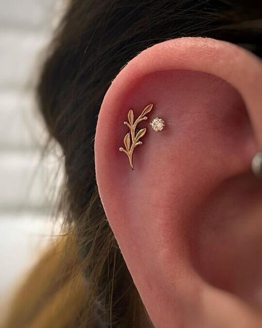 Classic Helix Piercing