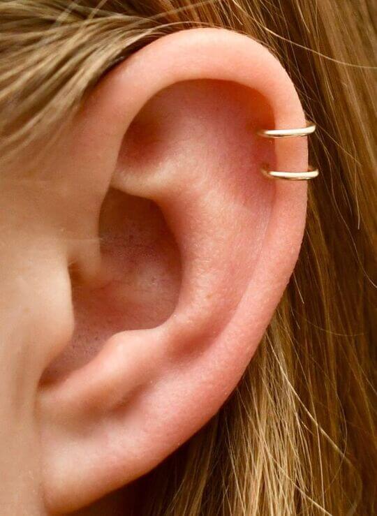 double Helix Piercing