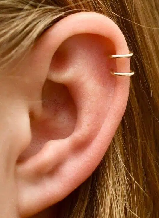 double Helix Piercing 