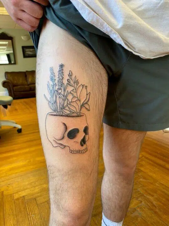Patchwork Skull Tattoos 