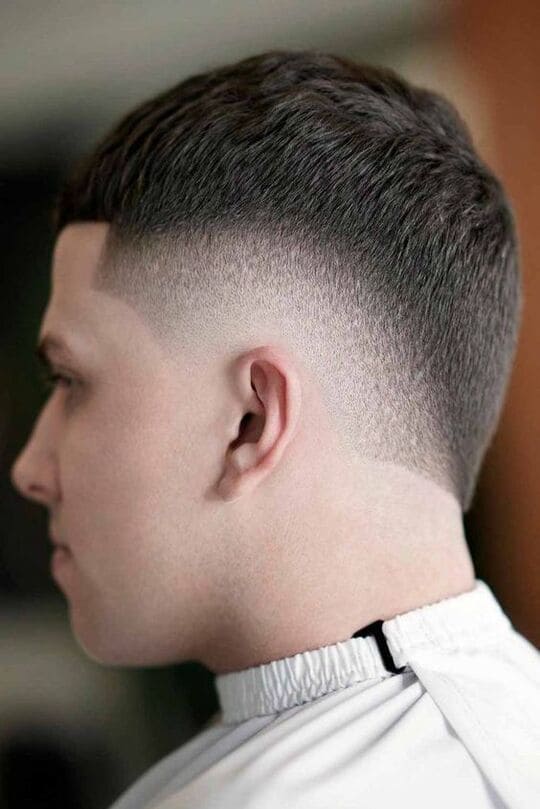 burst taper fade haircut