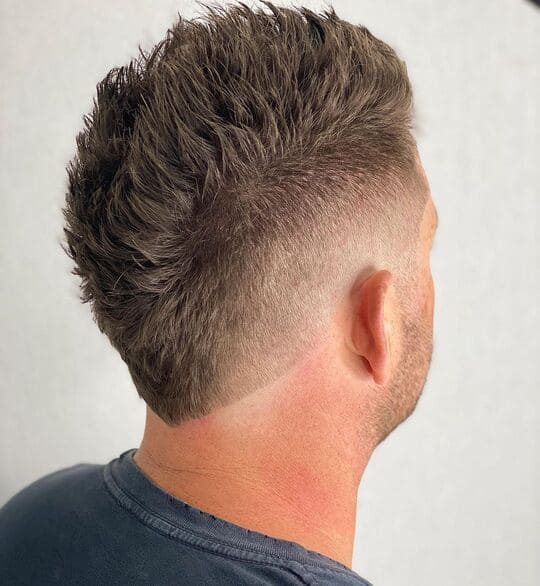 ideal hawk burst fade haircut