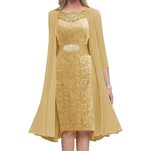 Mother of the bride jacket dress
