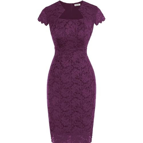 GRACE KARIN Vintage Floral Cocktail Dress 