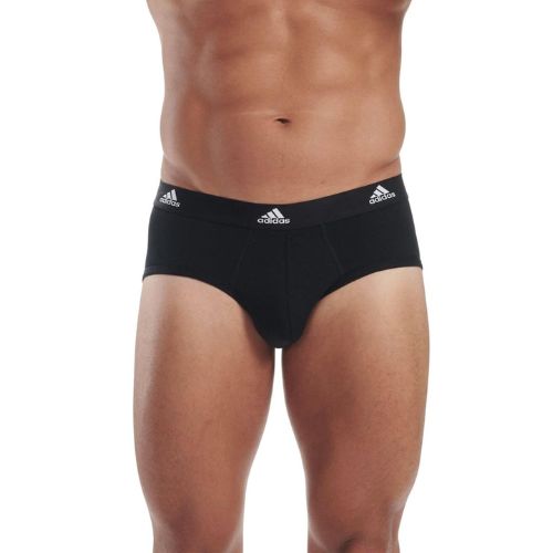 Adidas Men's Stretch Cotton Brief Underwear 1