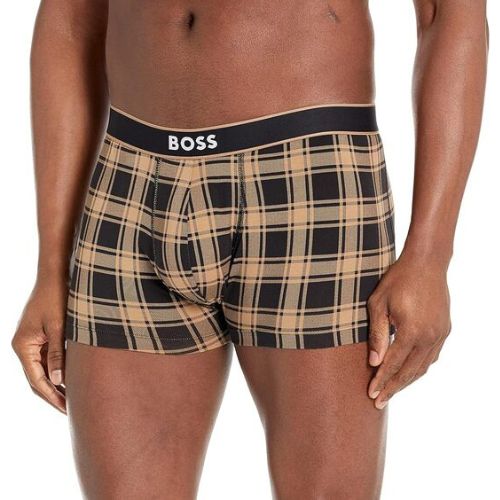 Boss Men's Bold Logo Patterned Trunk 1
