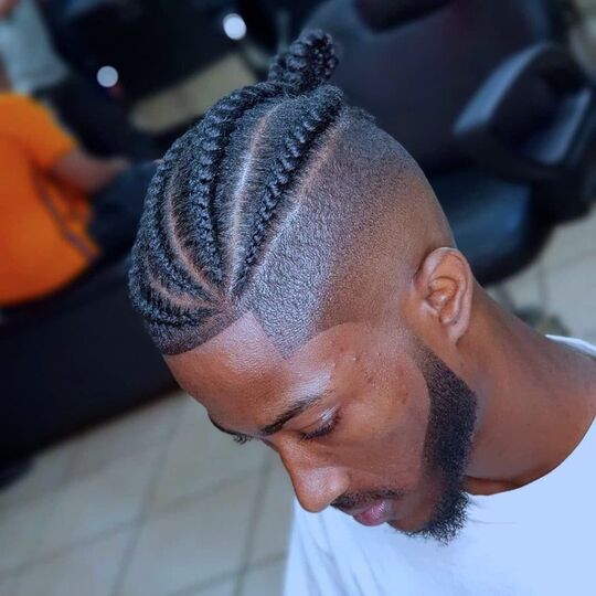 Braided Taper Fade Cut