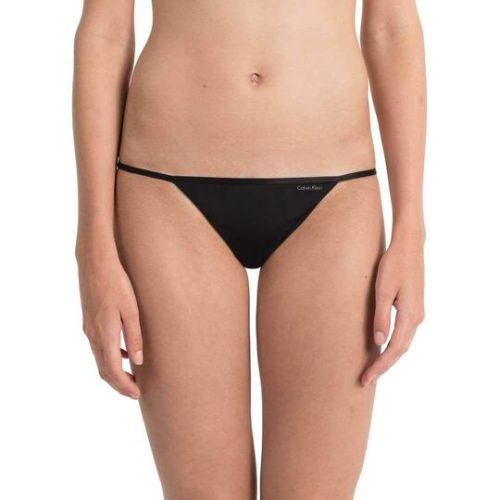 Calvin Klein Women's Sleek String Bikini Panty