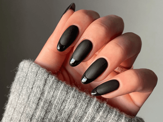 Matte French Manicure