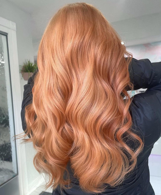 Strawberry Blonde hair