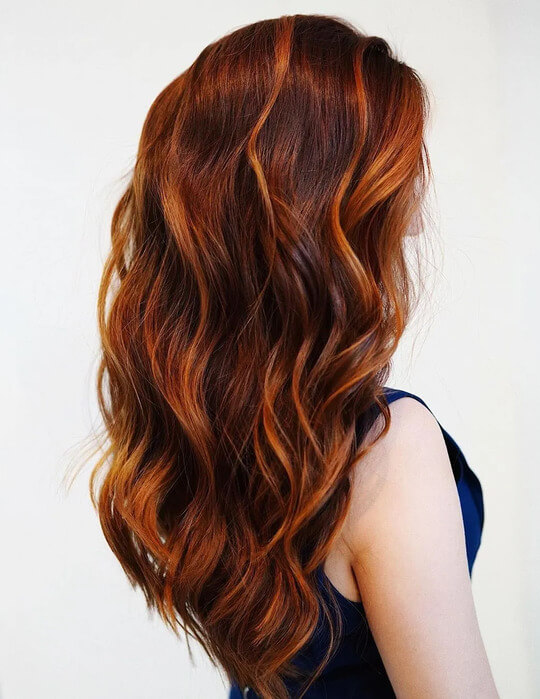 Sugar and Spice Copper hair