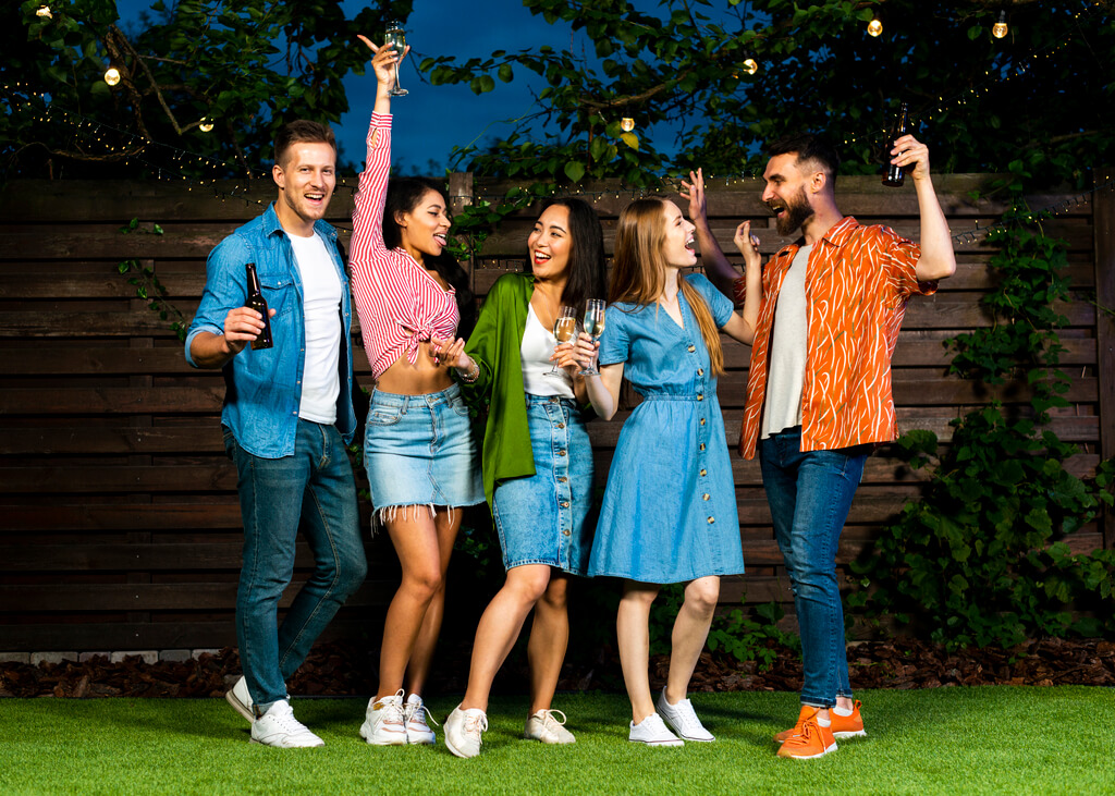 backyard party