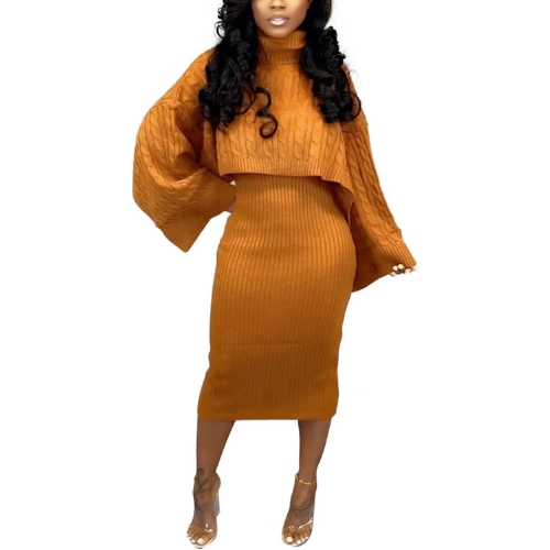 Cupitool Women's Midi Dress Set