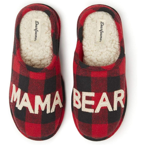 Dearfoams Women Matching Mama Bear Slipper
