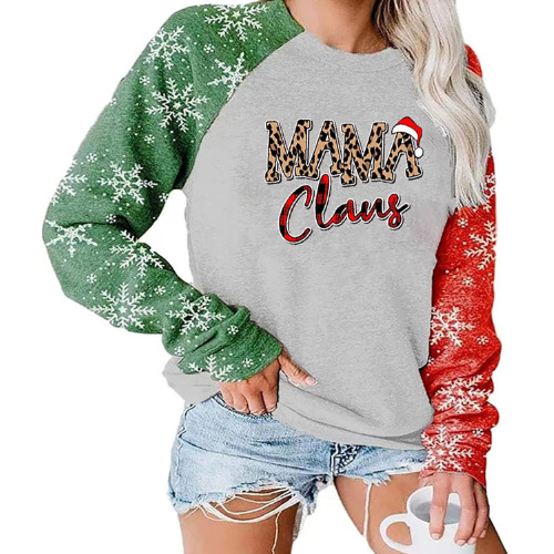Mama Claus Sweatshirt Women