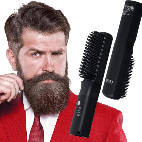 Red by Kiss Beard & Hair Straightener