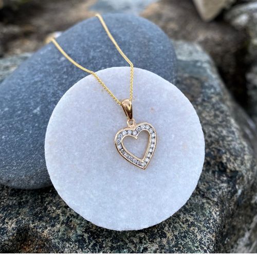 Heart shaped jewelry