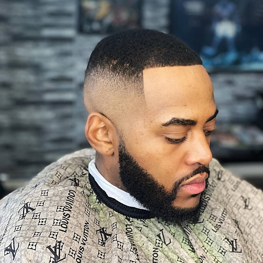 High Mid Fade Haircut 