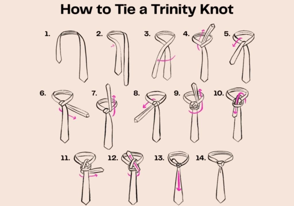 How to Tie a Trinity Knot