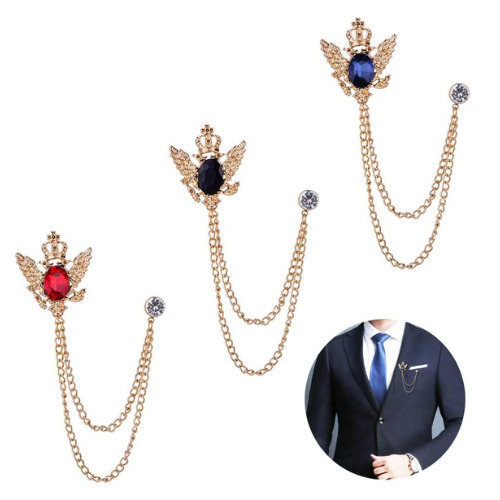Huture Men's Brooch Suit Pin
