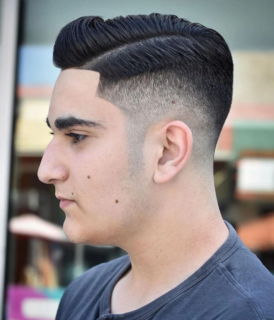 Low Mid Fade Cut