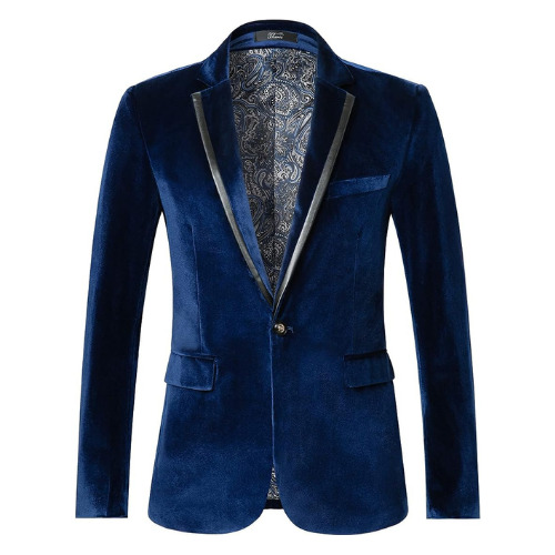 Mens Velvet Blazer