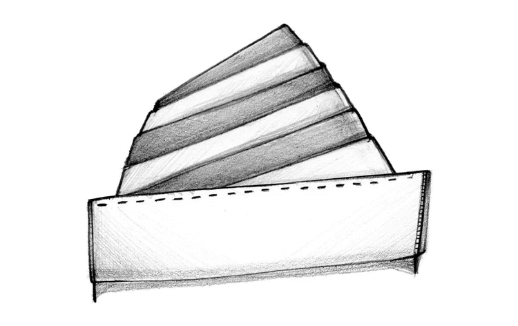 the ice cream mountain fold