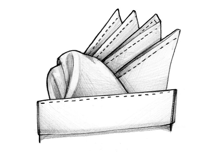 the peacock fold