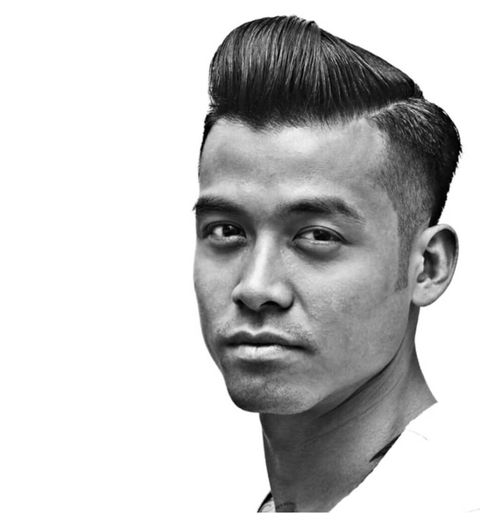 Hard Part Pompadour Undercut