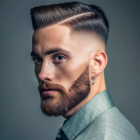 Slicked Back Undercut