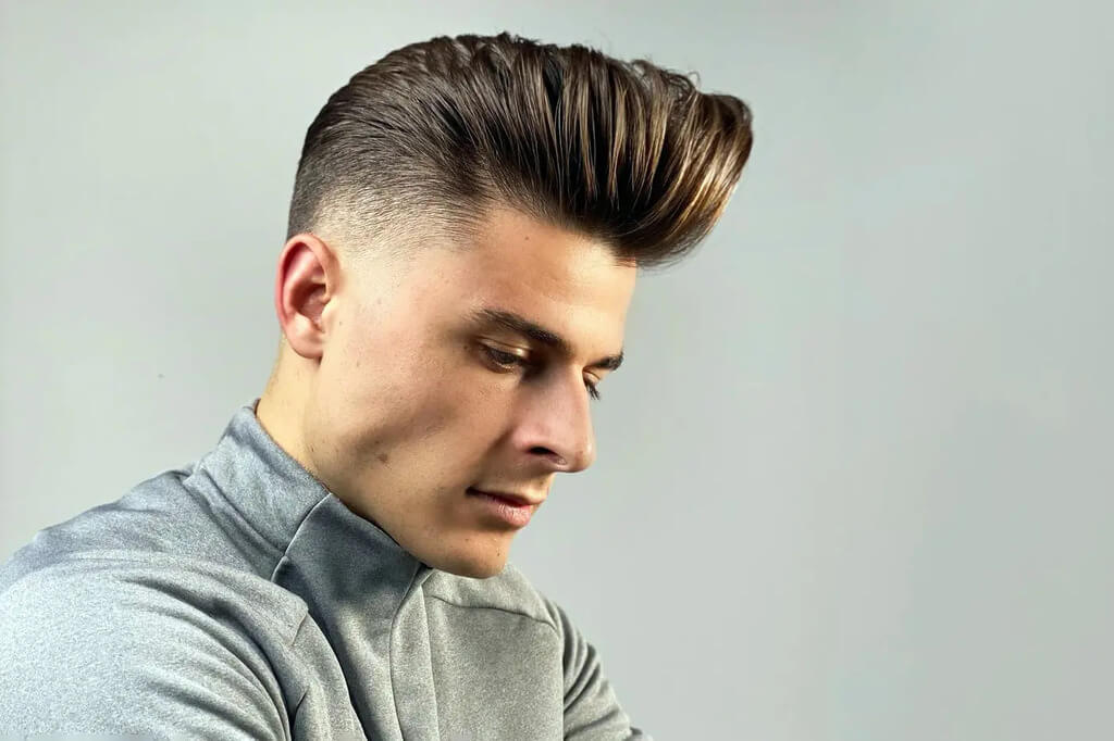 Undercut With Pompadour