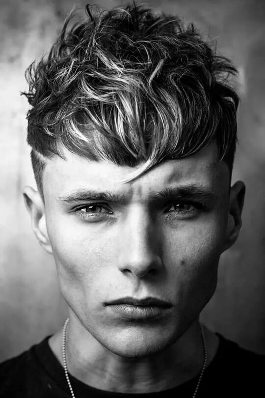 Angular Haircut with Bangs