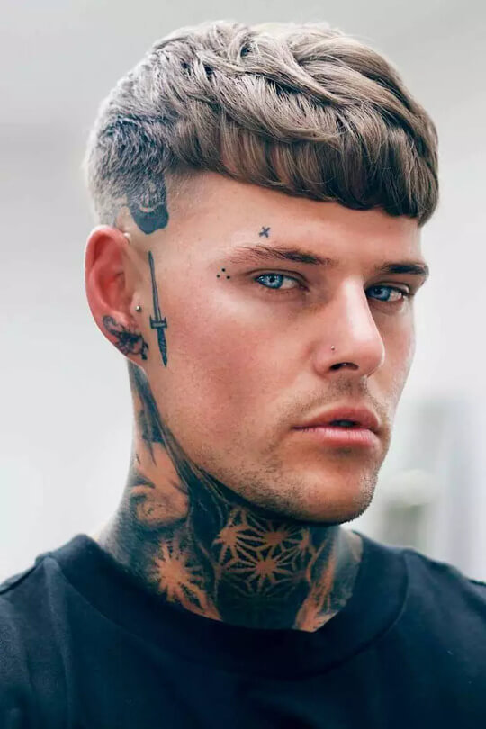 Downplayed Fringe Haircut