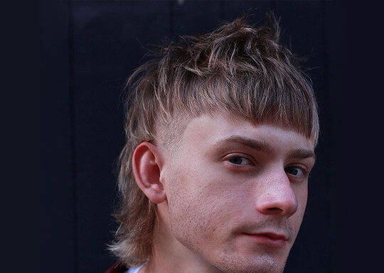 Front Fringe with Mullet haircut