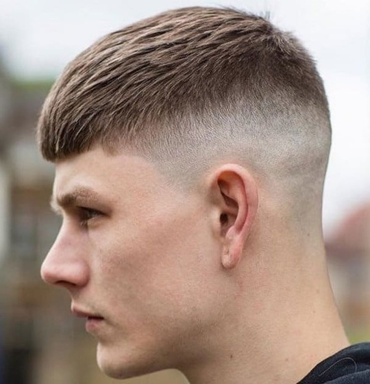 Short Textured Fringe Haircut