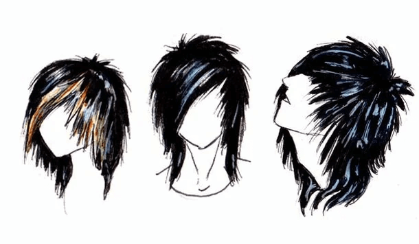 Statement Emo Hairstyles for Girls